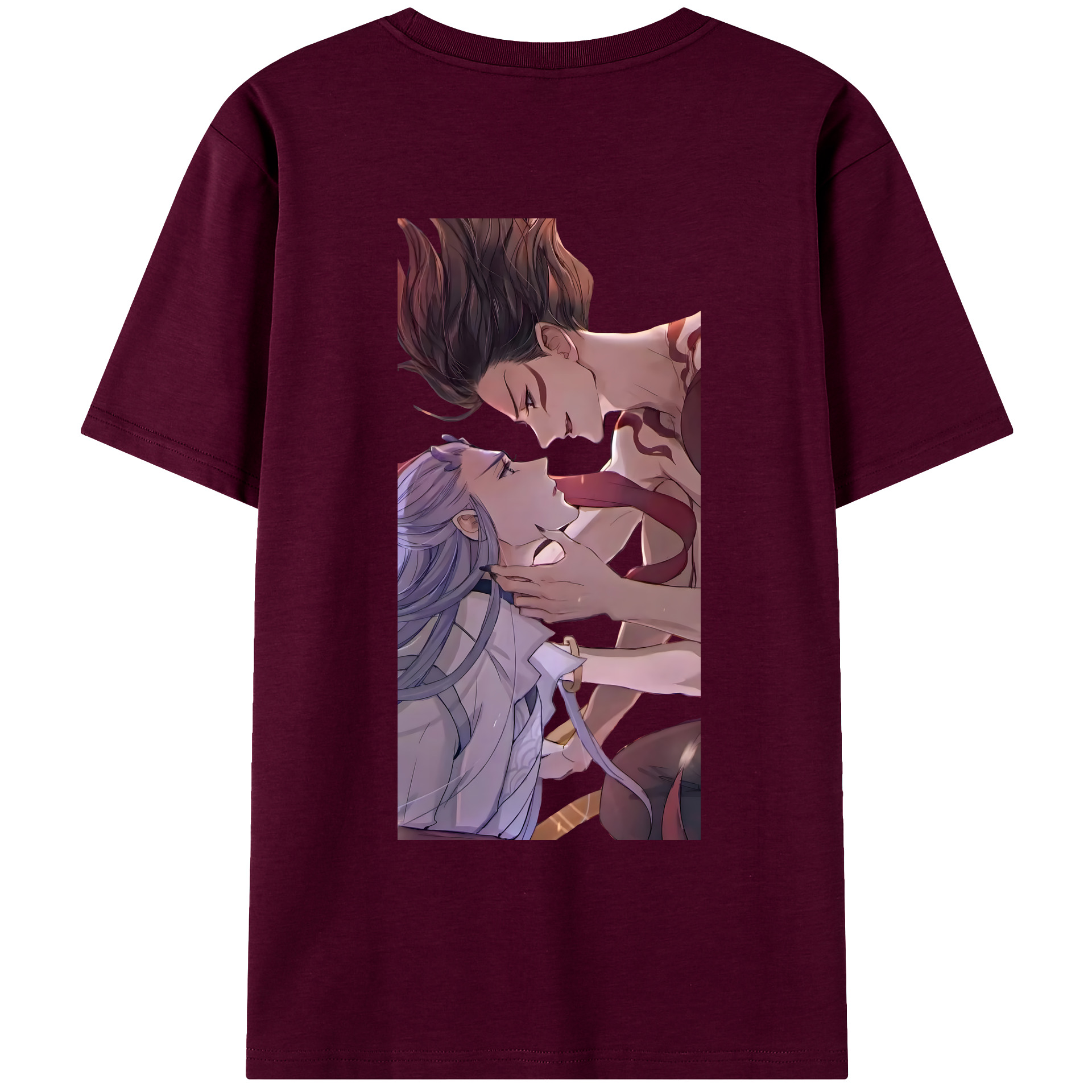 （画像用） Ne Zha 2 ナタ 魔童の大暴れ レディース半袖Tシャツ(バックプリント)